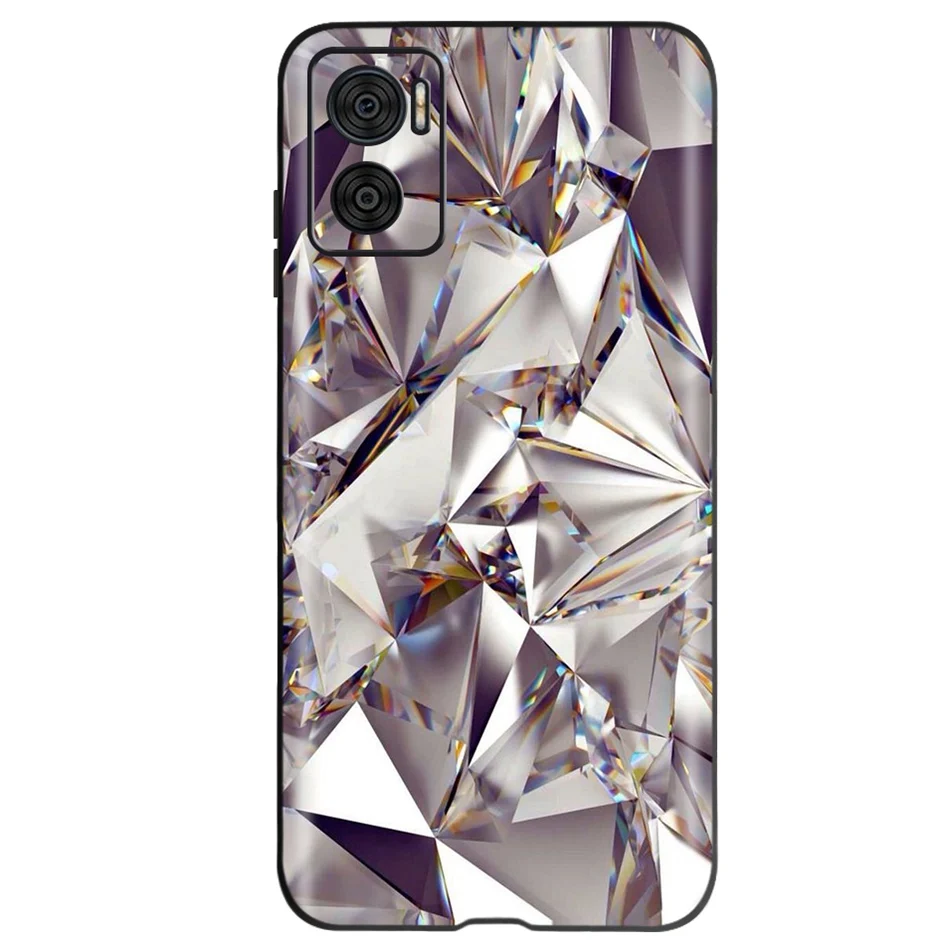 Sleek Black Silicone Soft Back Cover - Fashionable Protective Case