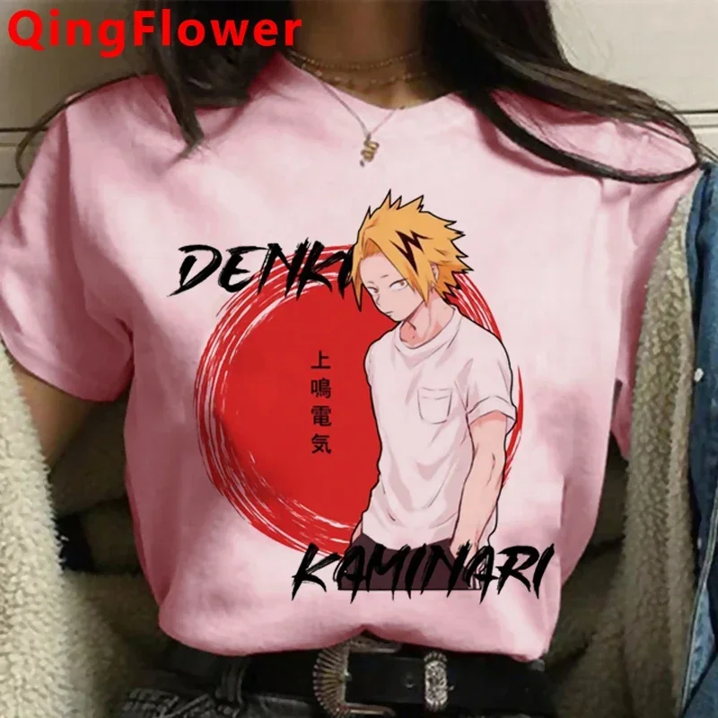 My Hero Academia Bakugou Boku No Hero Academia T-Shirt Kleidung weiblich weißes T-Shirt Druck Paar Sommer Top Harajuku Kawaii – Detail 13