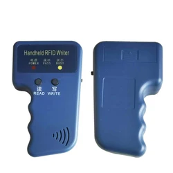 125khz Waterproof Handheld RFID Duplicator Key Copier Reader Writer ID Card Cloner Programmer Writable Key Cards Keyfobs