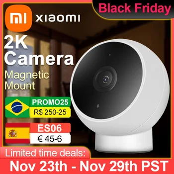 Xiaomi-cámara IP Mijia 2K, 1296P, WiFi, visión nocturna, Monitor de seguridad para bebés, Webcam, vídeo, IA, detección humana, vigilancia, Hogar Inteligente 1