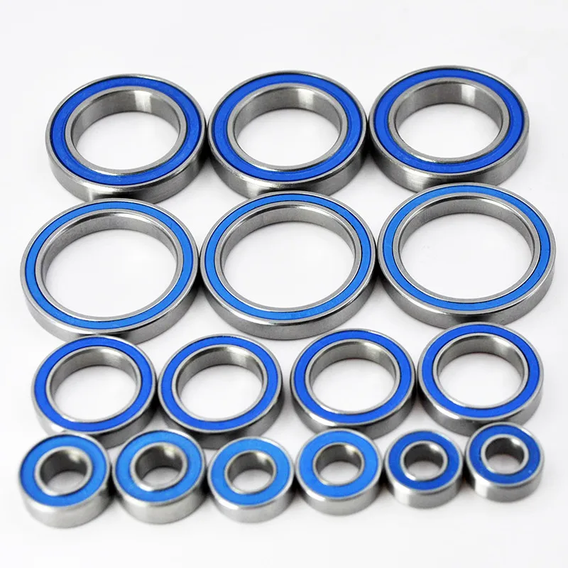 4pcs Rubber Sealed Miniature ball Bearings 2x6x3 5x10x4 5x8x2.5 4x10x4 5x10x4 5x11x4 6x12x4 12x18x4mm RC Car Toy Bearing Kit