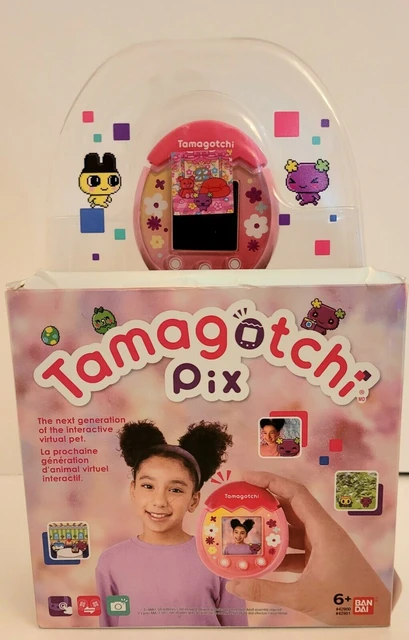 Tamagotchi Original Purple Pink Clock - Juguettos