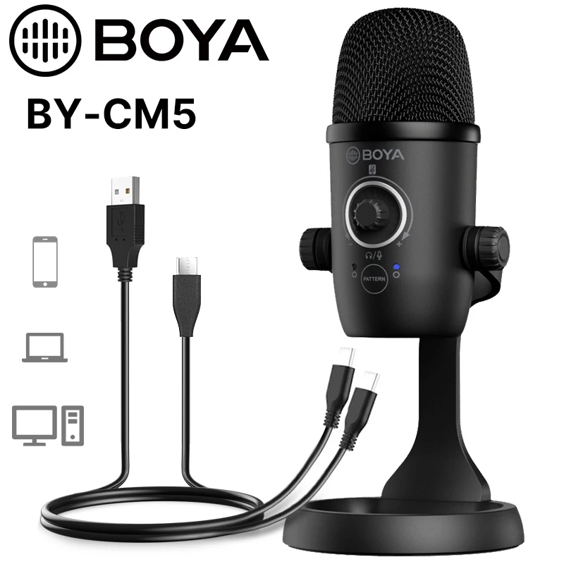BOYA-BY-CM5-USB-Condenser- BOYA-BY-CM5-USB-Condenser-