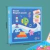 Multi-style Wooden Magnetic Costume Puzzle For 3+ Year Old Kids, Montessori Toys For Children, Educational Gift For Boys & Girls 5
