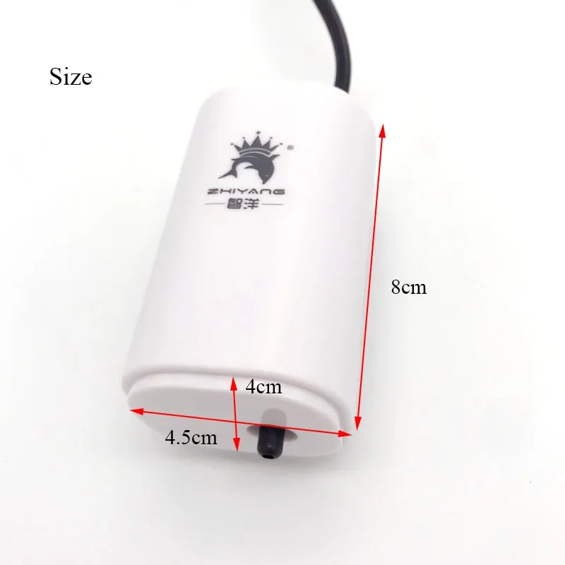 Aquarium Air Pump Fish Tank Oxygen Pump 220V 3W One Output