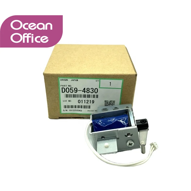 

1pcs D059-4830 Original DC Solenoid for ricoh MP1350 MP1356 MP1357 MP1100 MP9000 MP1106 MP1107 D0594830