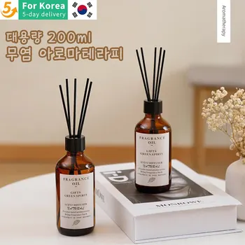 아로마 테라피 에센셜 오일 확산 향기, 모던 홈 데코, 화재없이 탁상용 장식품, 3 인 1, 200ml