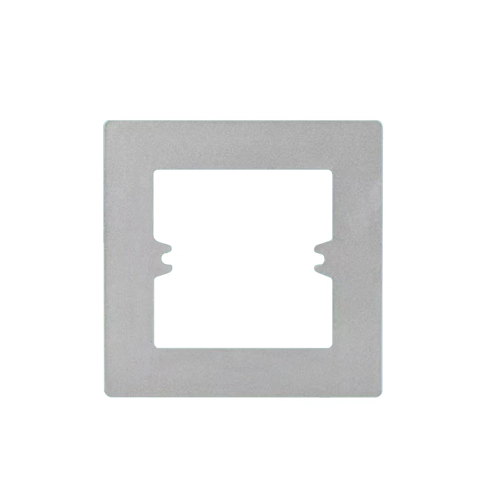 86 Type Switch Socket Wall Panel Decorative Frame Cover Wall Switch Bottom Box White Grey PC Surround Plate