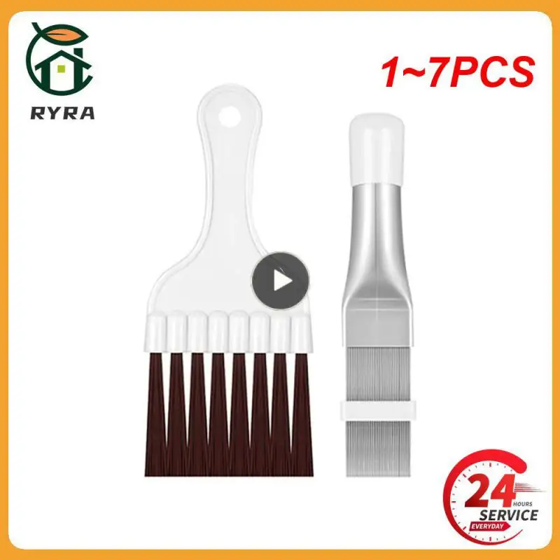 

1-7 шт., щётка для очистки кондиционера, из нержавеющей стали