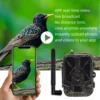 Night Vision Hunting Camera with App Control, 4G Tracking Cam, APP Control, Cloud Service, 8000mAh Li-Battery, 120 ° Detection, 4