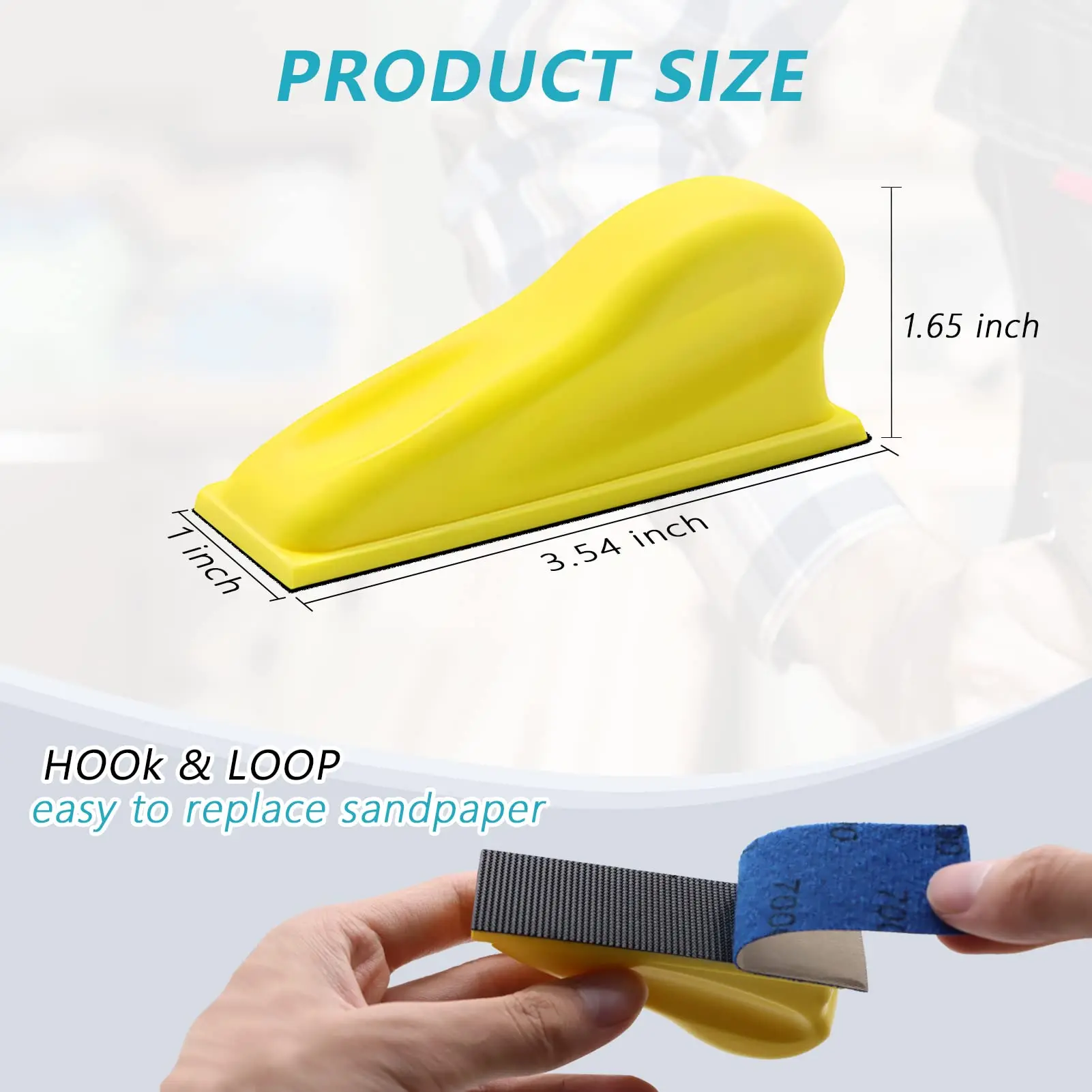 Рисунок 3 - 3,5x1 дюймовая Наждачная мини-бумага 131 шт