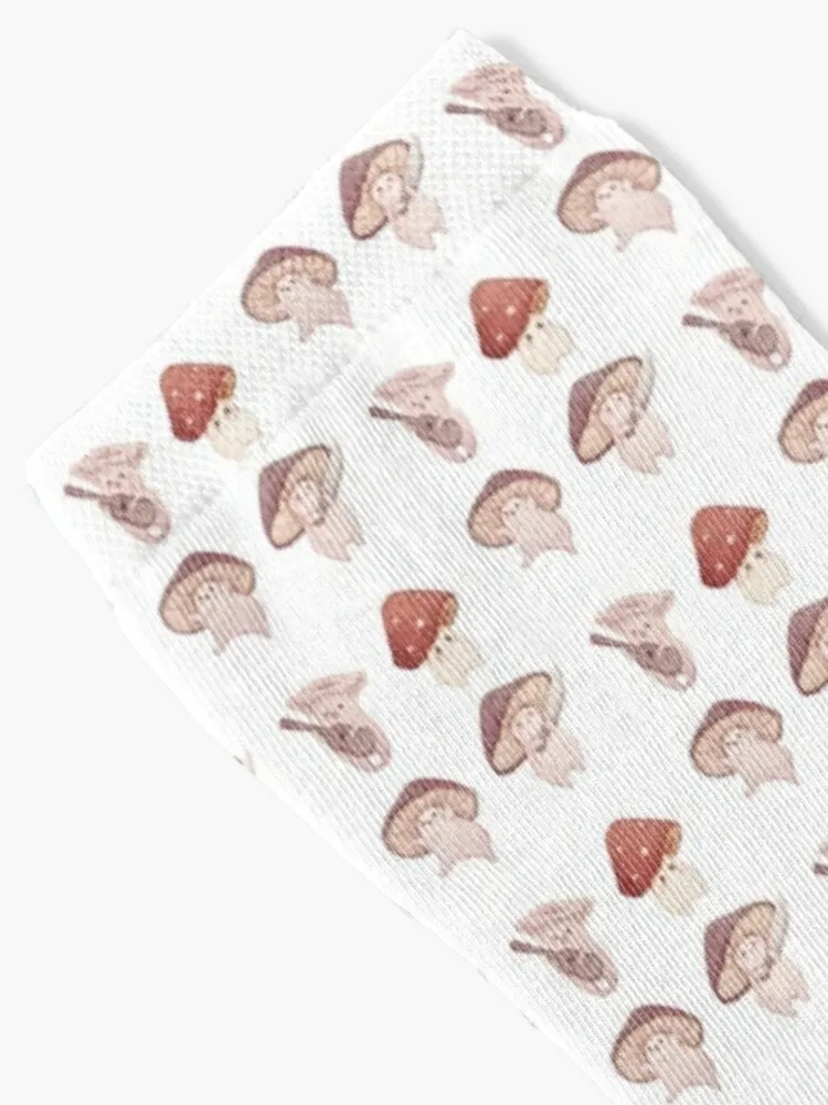 Four cute mushroom friends Socks Men'S Winter Thermal Socks Winter Man Socks