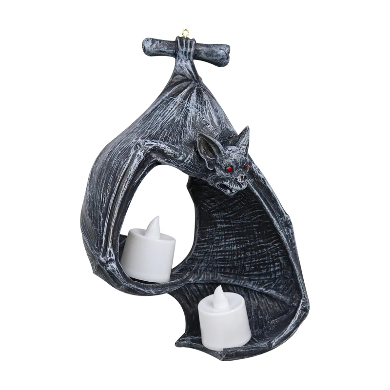 Bat Candle Holder Sconce Wall Tealight Holder Stand for Living Room