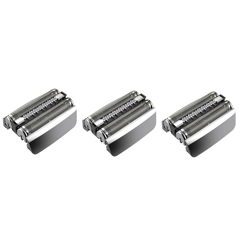 

3X For Braun 83M Series 8 Electric Shaver Replacement Head Foil And Cutter Cassette 8370Cc, 8340S, 8350S