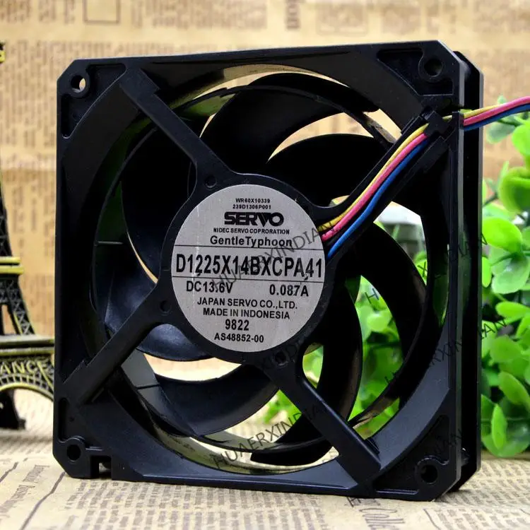

Новинка D1225X14BXCPA41 13,6 В 0.087A 12 см комплект охлаждающего вентилятора
