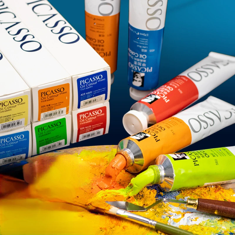 50/170ML Largecapacity Oil Paint for Beginners Special Lightfastness