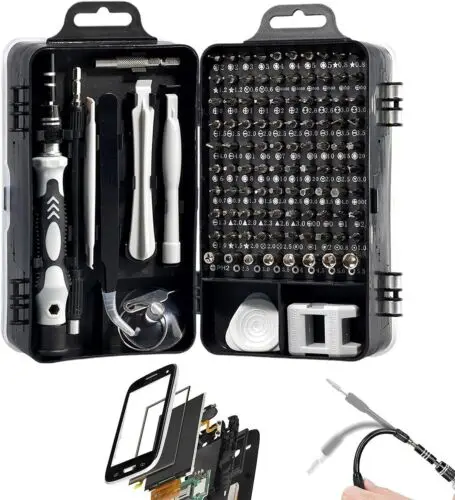 PRECISION SCREWDRIVER SET SCREWDRIVER BITS 115in1 magnetic screwdrivers