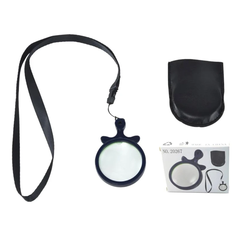 

Plastic Handheld Magnifier Optical Lens Glass Reading Loupe Lens Dropship