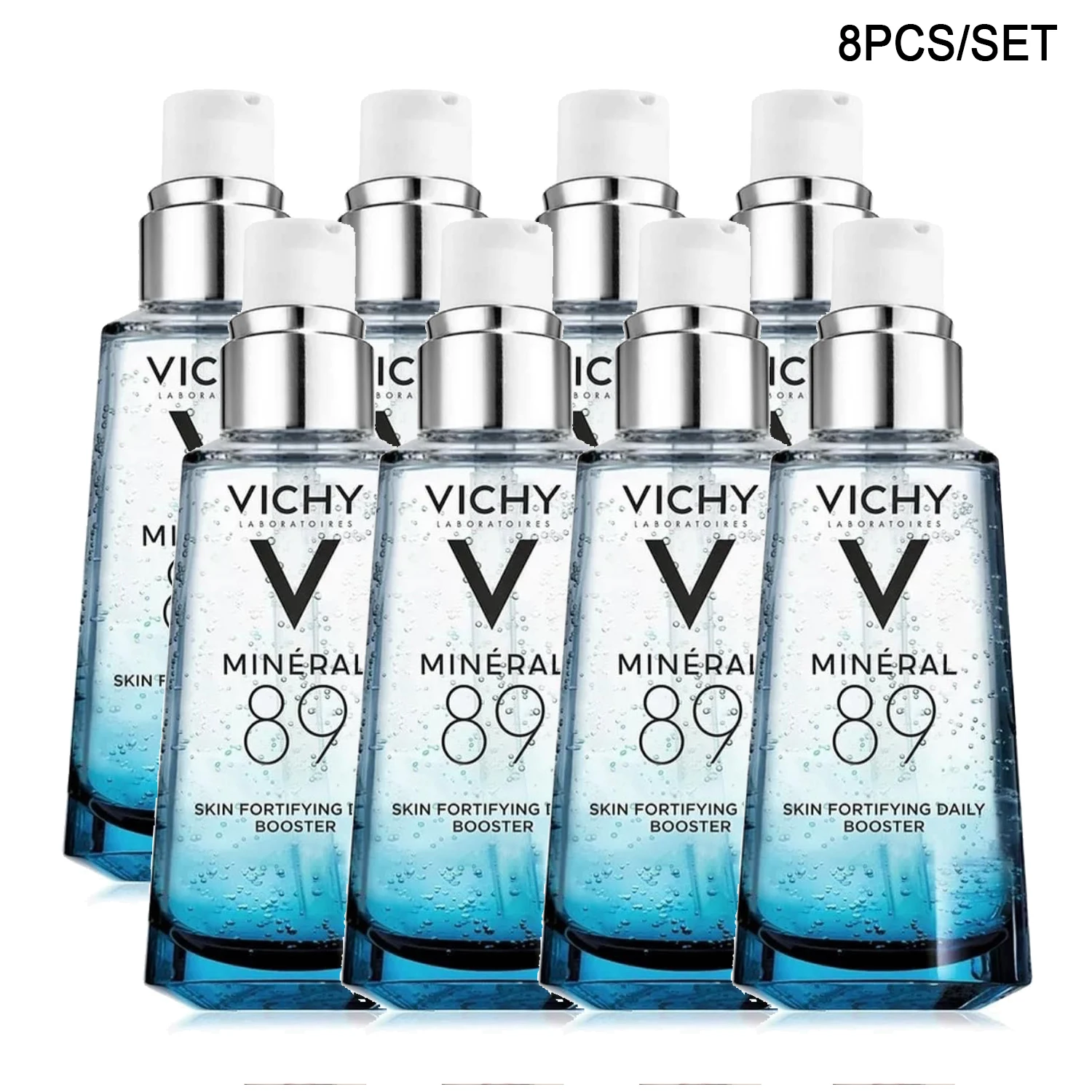 

8PCS Vichy Mineral 89 Facial Essence Moisturizing Face Serum Suitable for Sensitive and Dry Skin 50ml