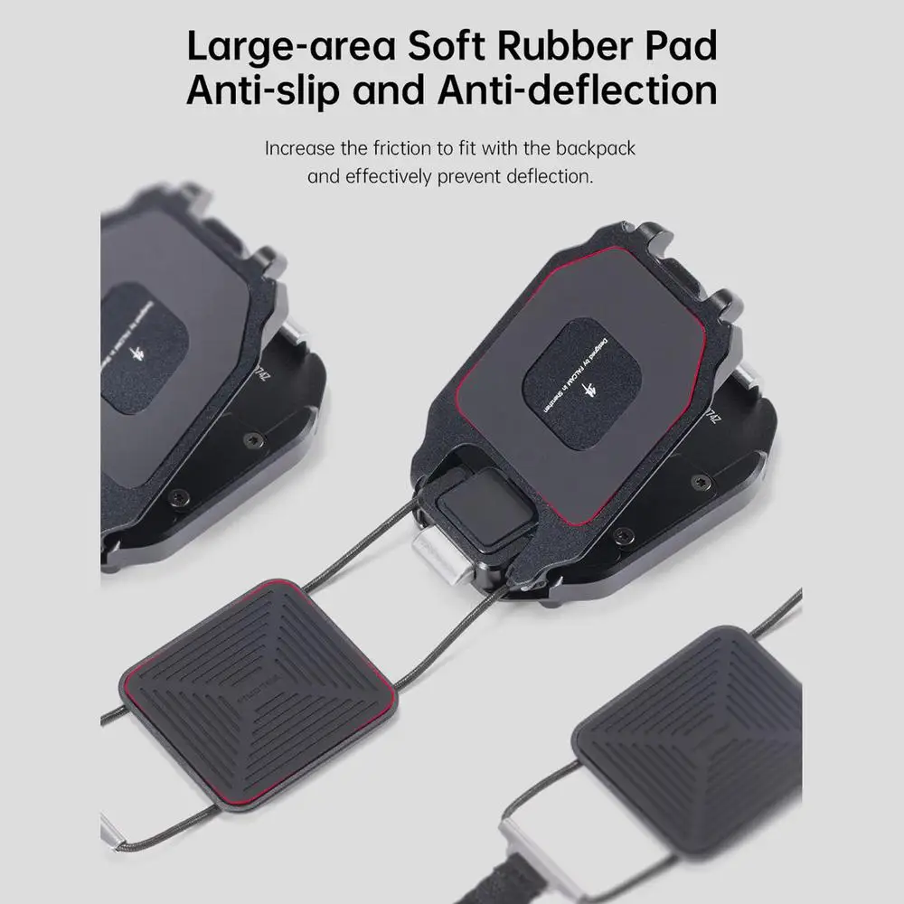 F38B3802 Quick Release Plate Kit for Backpack Straps V2,MAX. Payload 30kg Tripod