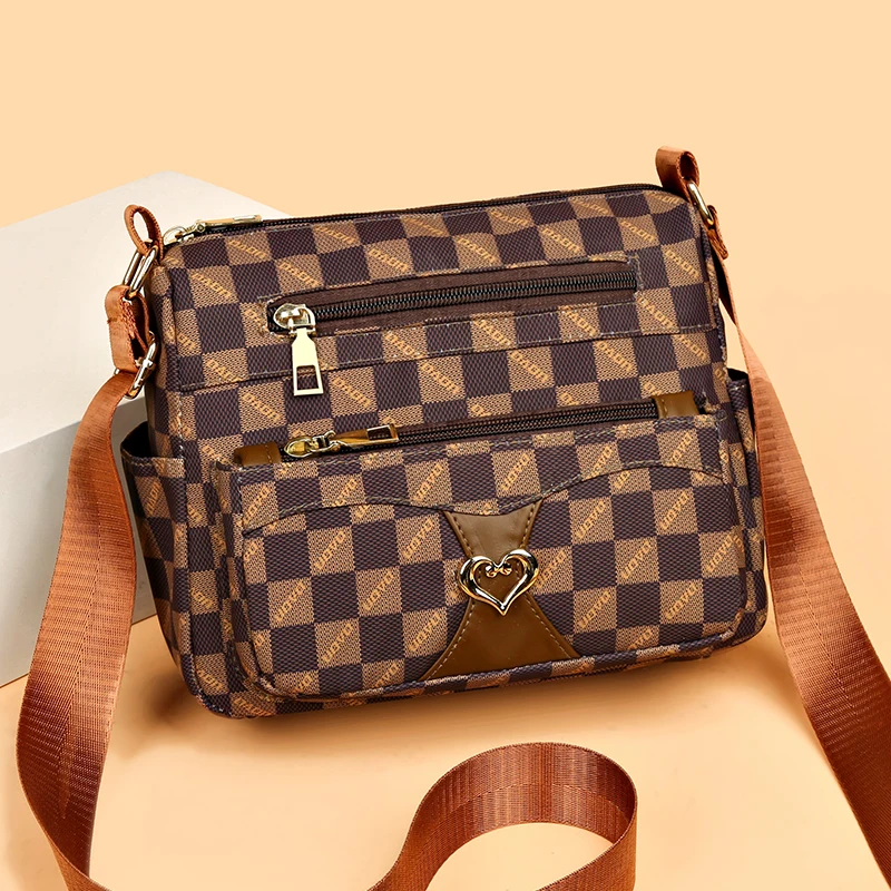 Bestselling women's shoulder bag suitable for full leather bags, wallets for girls, middle-aged women, fashion gifts