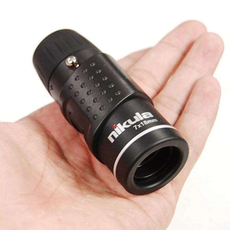 Nikula HD Mini Monocular Telescope 7X18 Fully Coated Optics Bak4