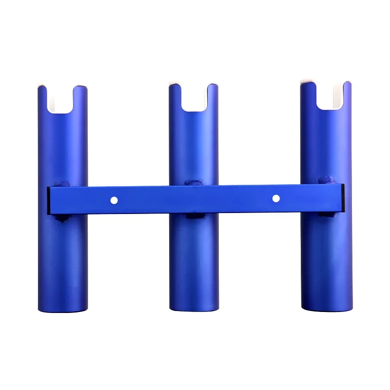 Aluminium 4 Link 3 Tube Fishing Rod Holder For Marine Boat Yacht RV