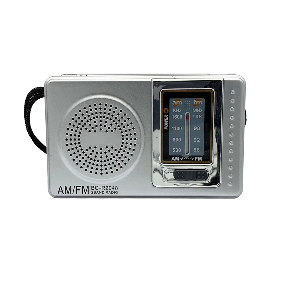 Am Fm Radio Pocket Size Telescopic Antenna Battery Powered Mini