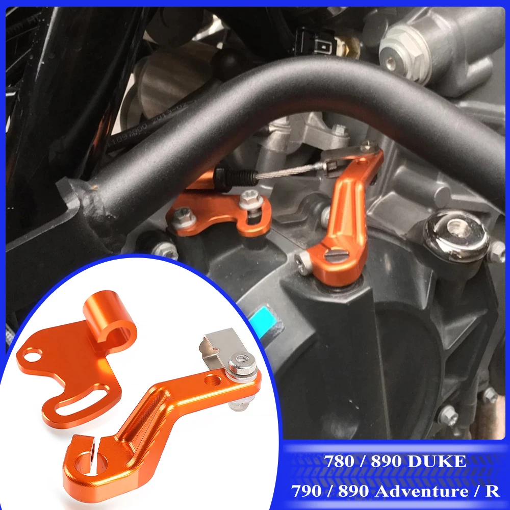 

For Duke 790 890 Duke 790DUKE 2017 2018 2019 2020 2021 CNC Aluminum Motorcycle Accessories One Finger Clutch Lever Clutch Arm