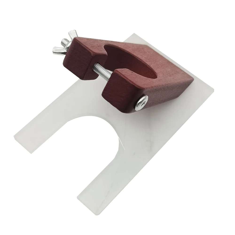 

Electric Carpet Trimmer Bracket Solid Acrylic Shearing Guide For DIY Carving Rug Tufting Home Office Grooming Tools Accessories