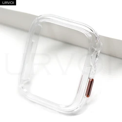 URVOI Wear - Resistant Hollow Out Protective Case for 45mm Series 7 8 9 (Transparent)