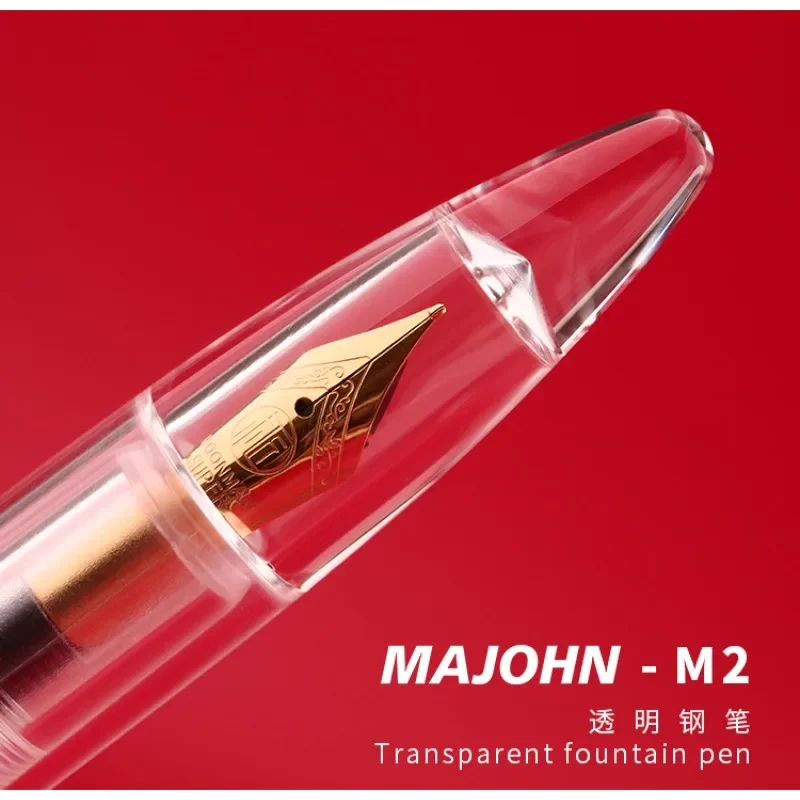 Gel pens ballpoint pen fountain pen metal pen calligraphy pen dip pen set pen set feather dip pen Moonman M2 pen large capacity pen holder