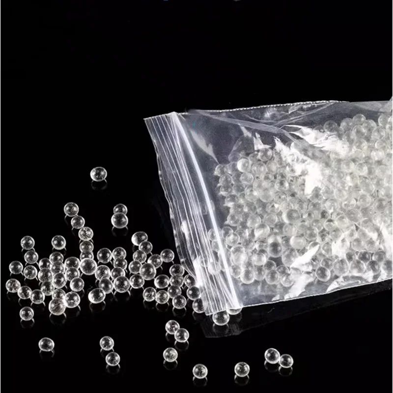 1000pcs/Lot 3mm 4mm 5mm 5mm 7mm Lab prevent splashing glass ball Test shock solid beads Prevent Boiling Glass Beads glass marbles lab glass beads