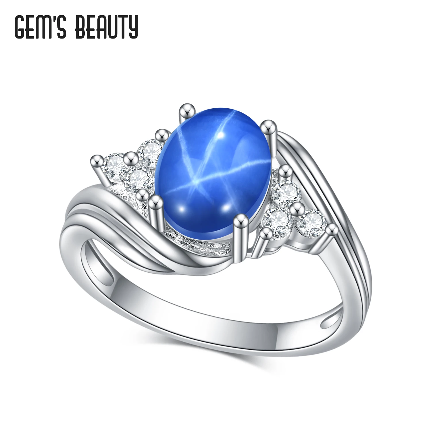 Anello Royal Blu Zaffiro - G&D Gioielli - Astrologo Argenterie Roma - Foto 2