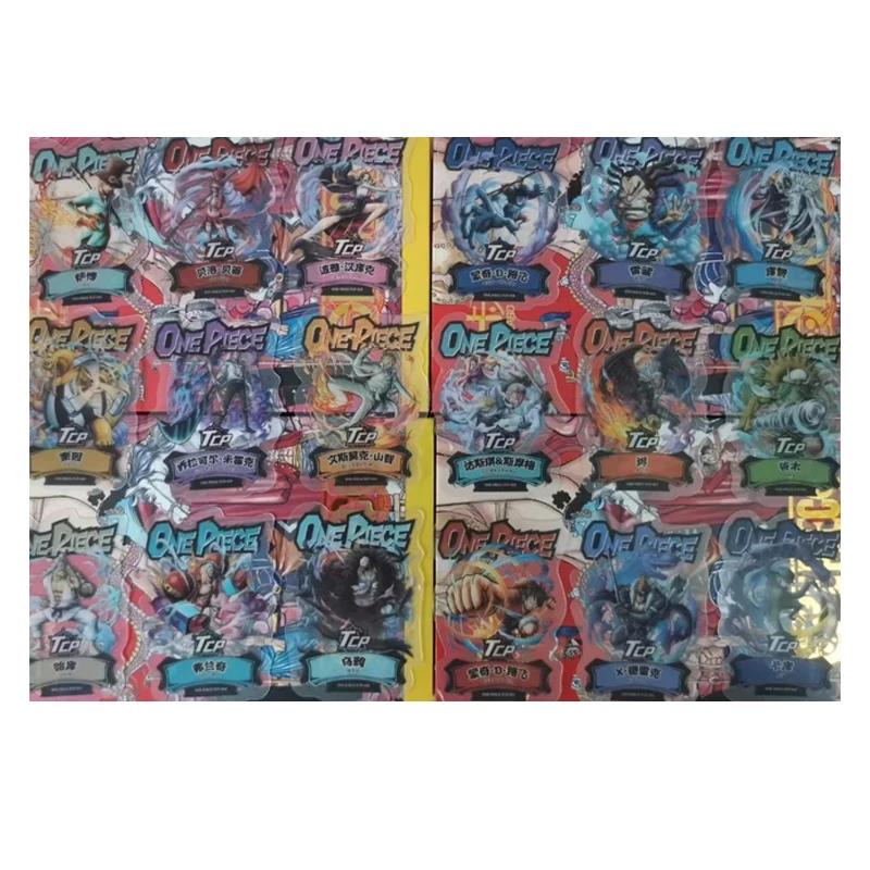 Anime One Piece Luffy Nami Nico Robin Yamato Boa Zoro Sanji Hancock Collectible Cards Christmas Birthday Gift Children's Toys 4