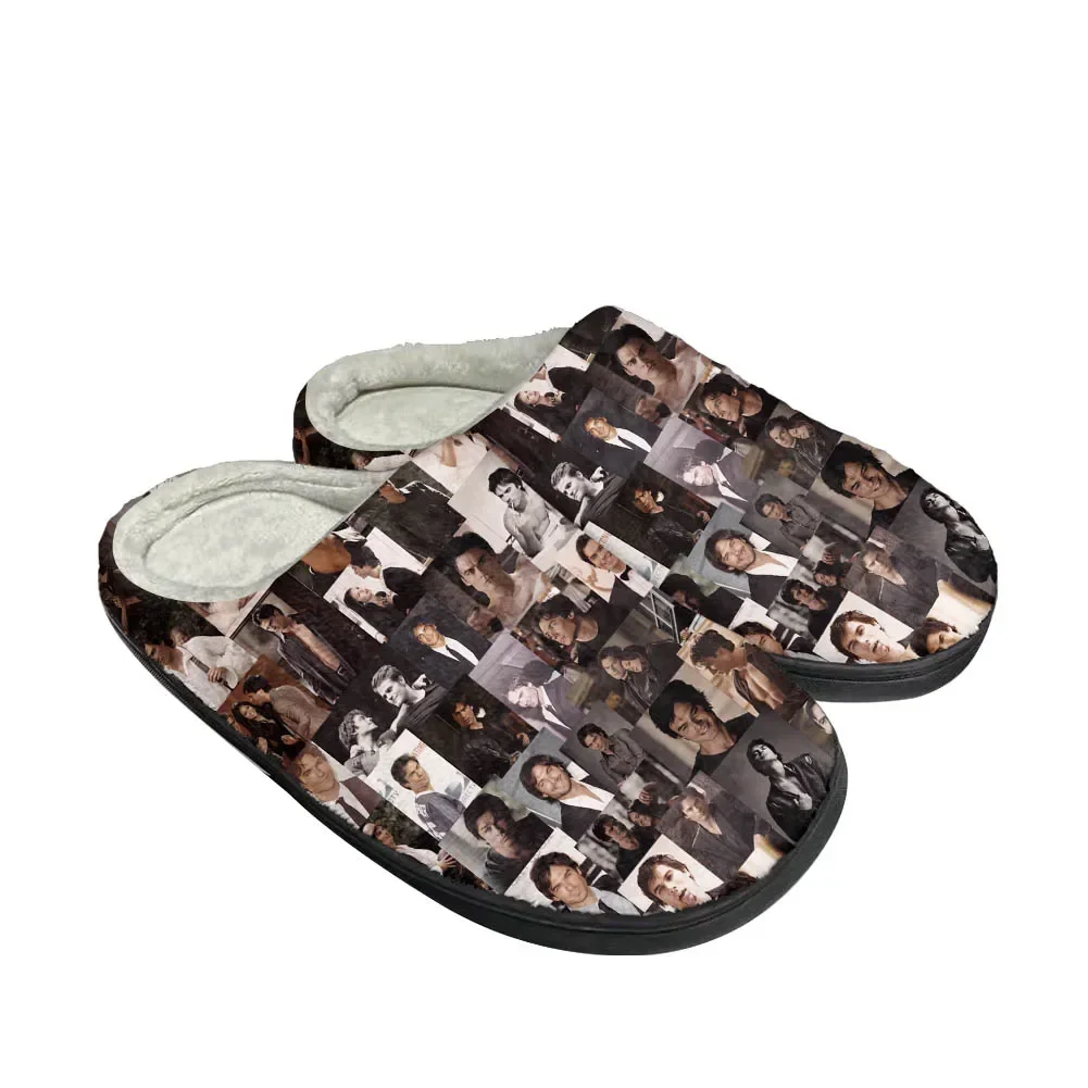 Hot Cool Damon Fashion Cotton Custom Slippers Mens Womens Sandals Plush Casual Keep Warm Shoes Thermal Comfortable Slipper