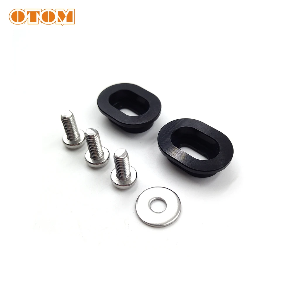 OTOM Chain Slider Washer Pad Accessories Off-road Motorcycle CNC Machining Flat Fork Rubber Washer motorcycle chain buckle motorcycle chain tensioner pulley mini moto chain motorcycle chain guard motorcycle chain sprocket motorized bicycle chain link kit For HONDA CRF150 CRF250R 450R