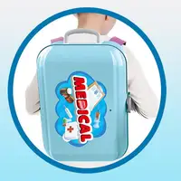 Toddler Toy Doctor Set, Role Play Dentist Toy Set, Birthday Christmas Holiday Gift for 3+ Year Old Boys and Girls 2