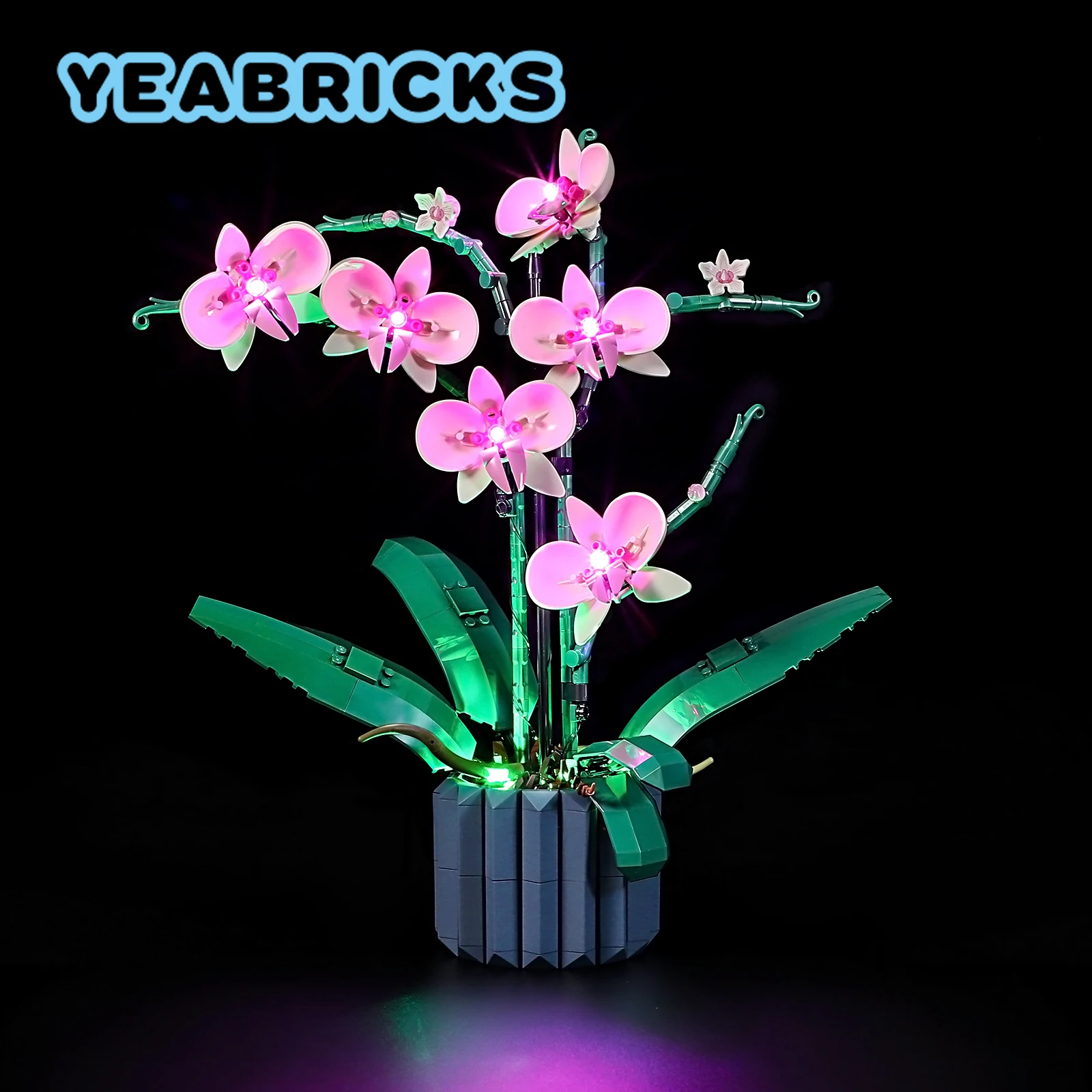 

YEABRICKS LED Light Kit for 10311 Orchid Building Blocks Set (NOT Include the Model) Bricks Toys for Children