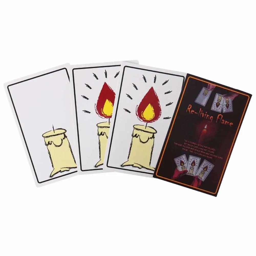 1 Set Relighting Candles Magic Cards Magic Tricks Magic Props Amazing New Magic Toy Funny Toys 3