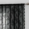 1PC lace German curtain with pole style window screen curtain, suitable for beautifying curtains in living rooms and bedrooms 4