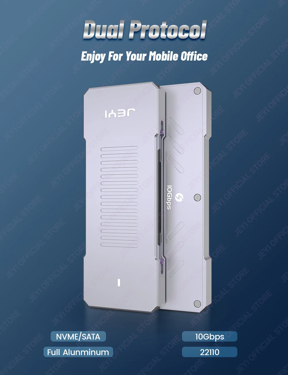 Gen2 Tipo-C, Caso SSD 10Gbps, Suporte M