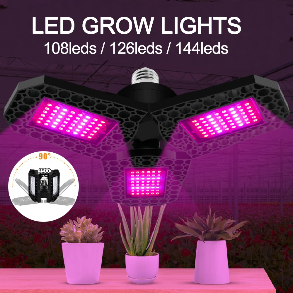 

Phyto Lamp LED Plant Seeds 220V Grow Light E27 Full Spectrum Hydroponics Lampara LED Panel Bombilla 110V Grow Tent Bulb
