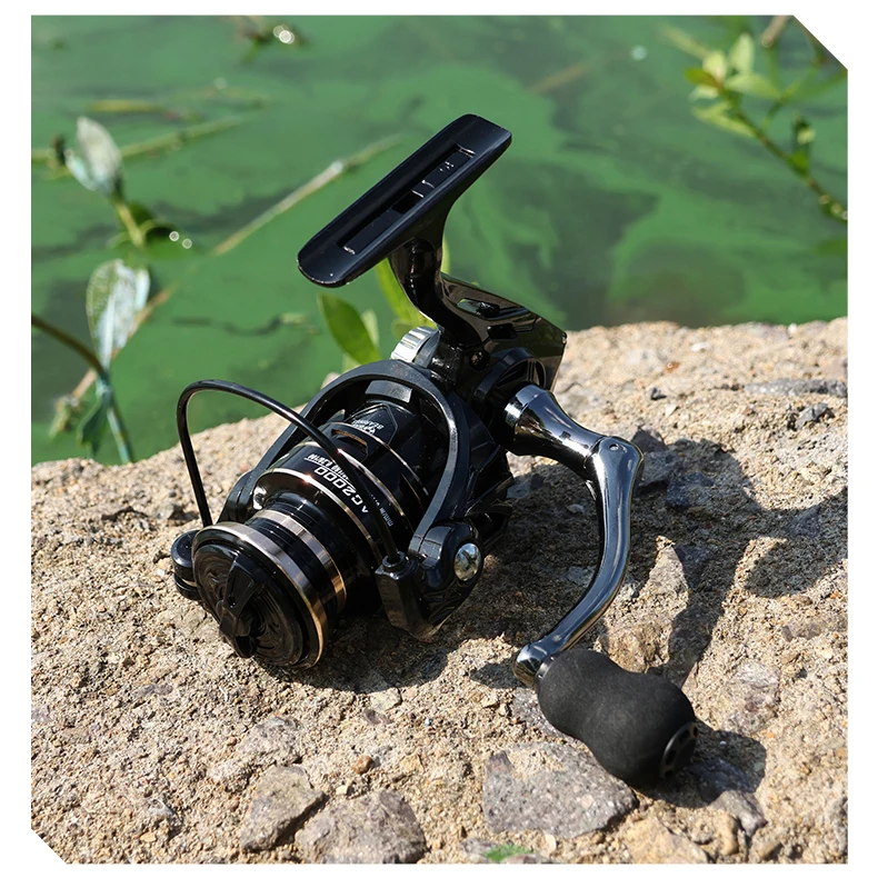 Angeln Reel Spinning Reel 2000-7000 Metall Spule Salzwasser Süßwasser Reel Angeln Karpfen Reel Angeln Werkzeuge – Detail 18