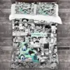 3D Print MANGA Anime My Hero Academia Bedding Set Boys Girls Twin Queen Full Size Duvet Cover Pillowcase Bed Adult Bedroom 4