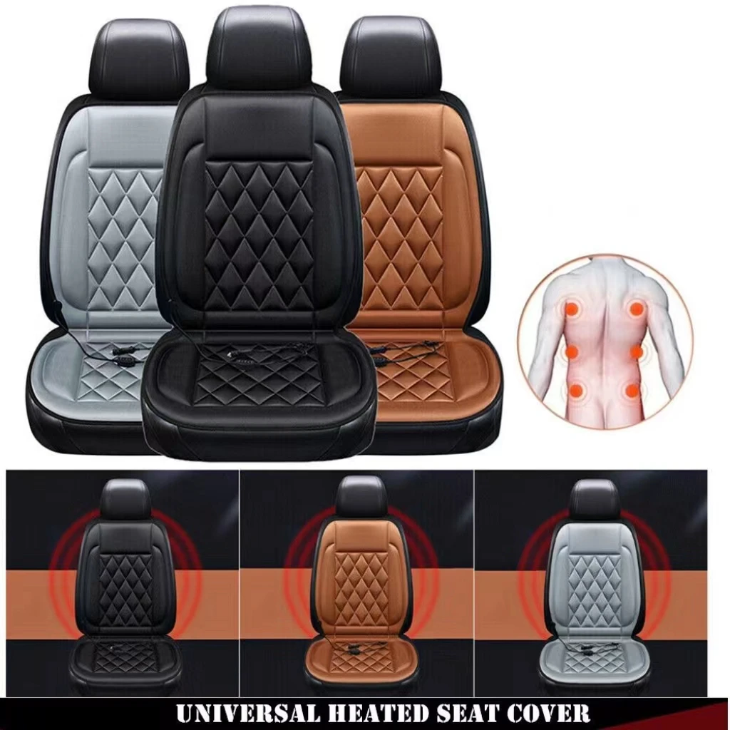 WinterHeatedCarSeatCover12VFastCarSeatElectricHeatedCarSeat