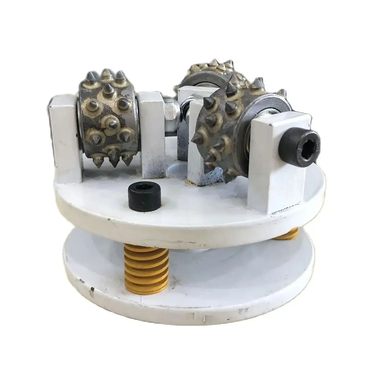 Raizi 125mm Bush Hammer Wheel Plate for Angle Grinder Litchi 3 Bit