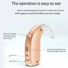 Double Ears Invisible Rechargeable Digital High Power Senior Youth Hearing Aids Earphones Adjustable Volume Sound Amplifier 6