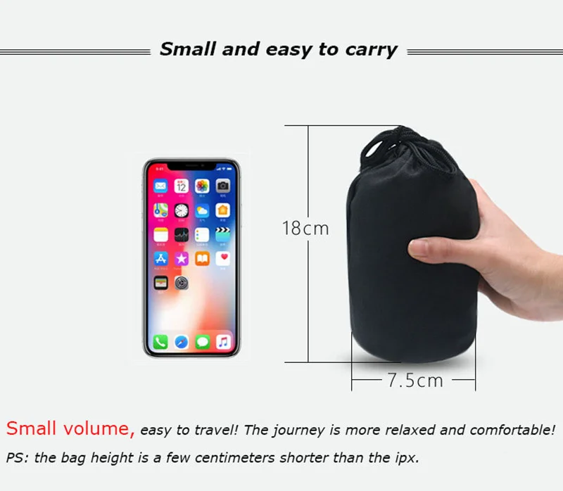 Inflatable Travel Air Pillow For Sleeping Avoid Neck Shoulder Pain Support Head Lumbar Rest Nap Headrest Airplane Car Office