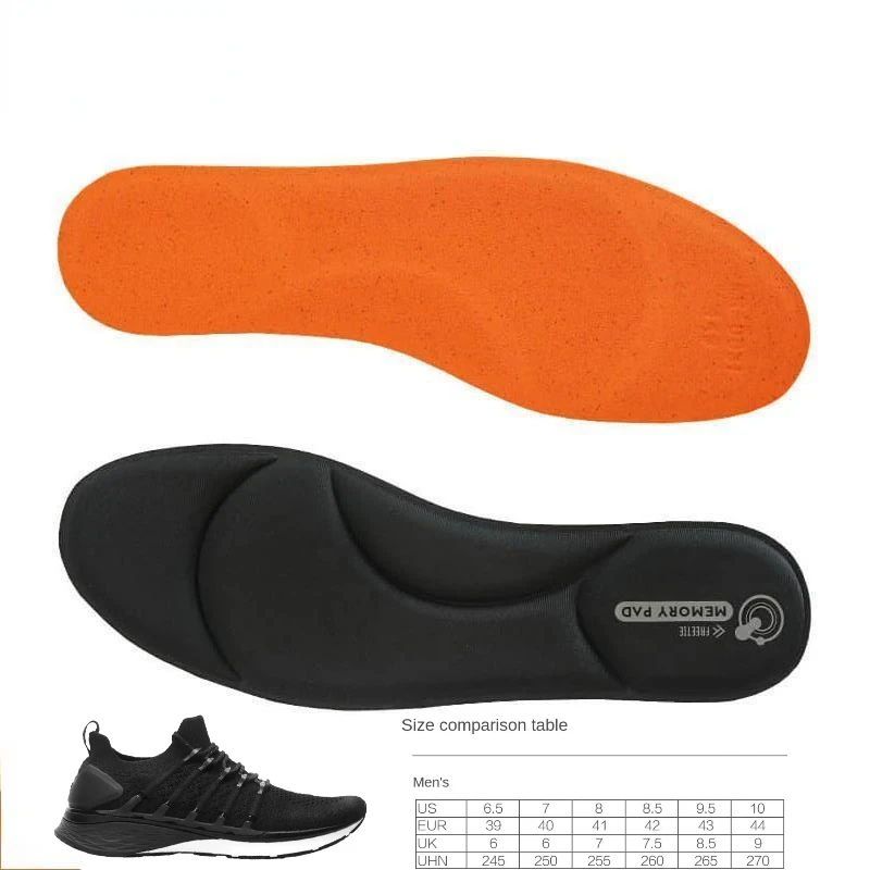 Freetie Insoles For Men's Sneakers Mijia Smart Shoes Insole Feet Orthotics Youpin Sports Shoe